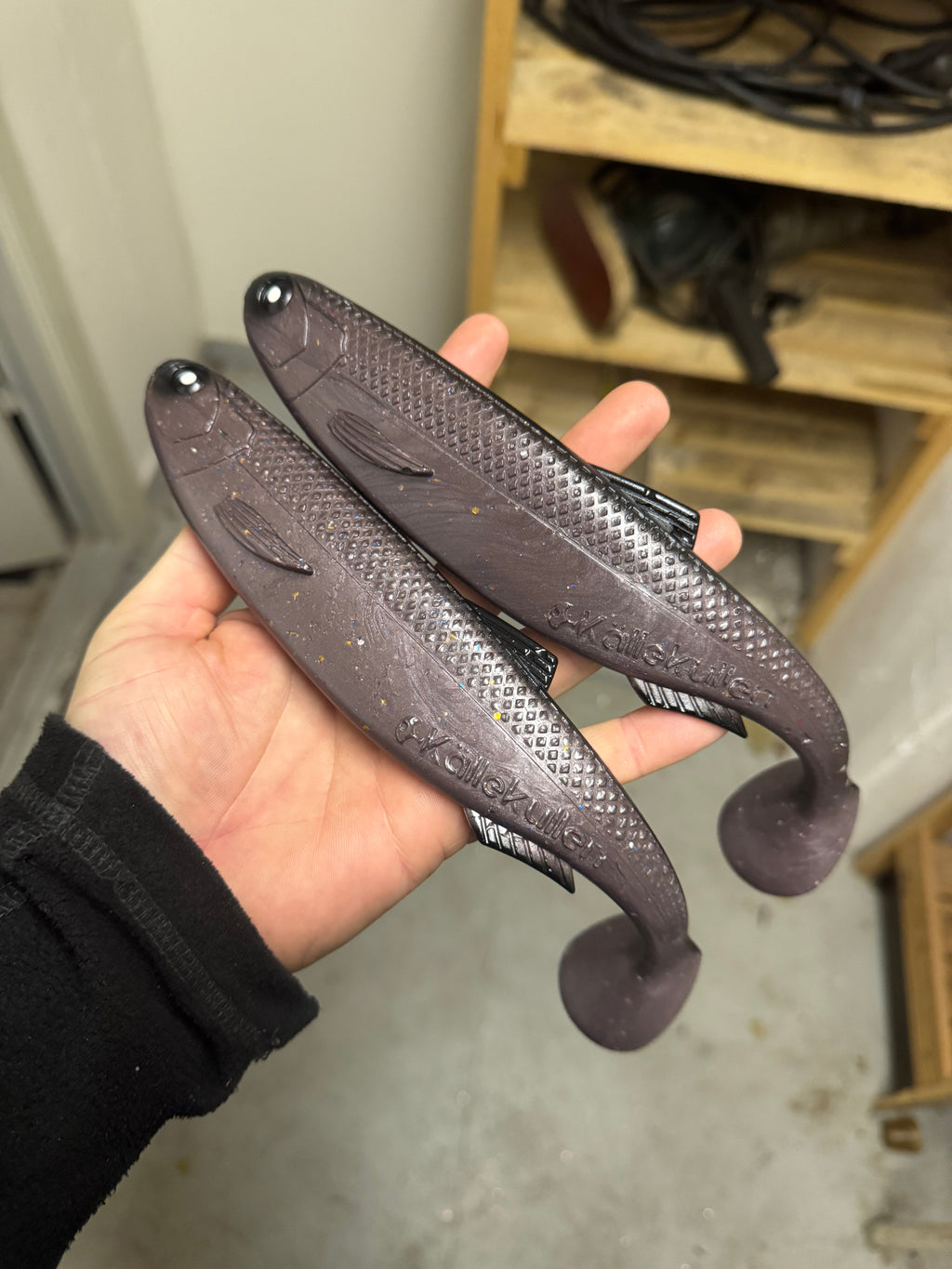 Slinko Shad 25cm - Dirty Purpur Recycle