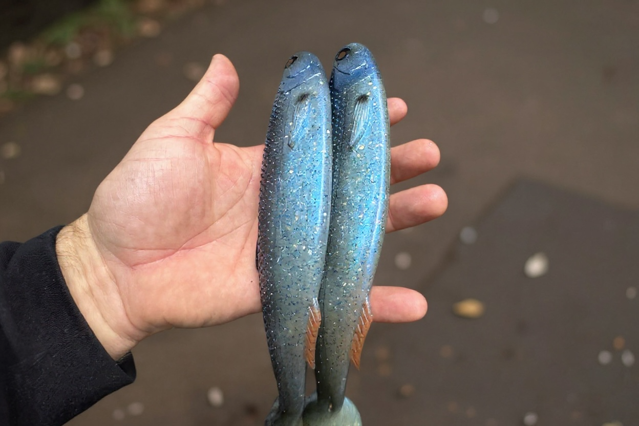 Slinko Shad 25cm - Blue Smelt