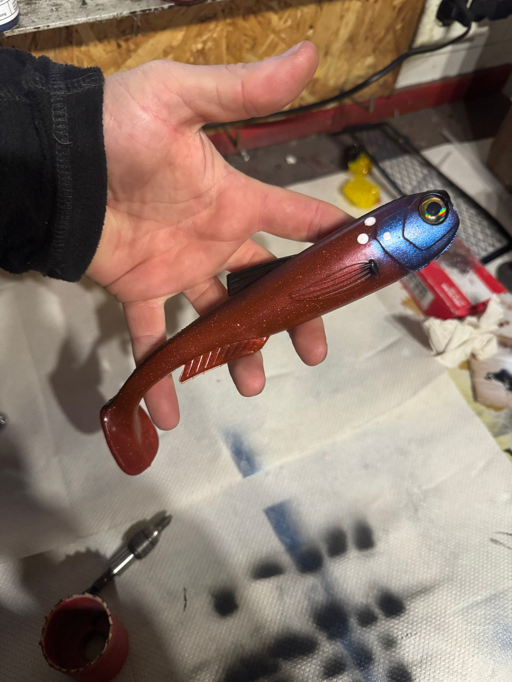 Nestro Shad 19cm - Red Ghost