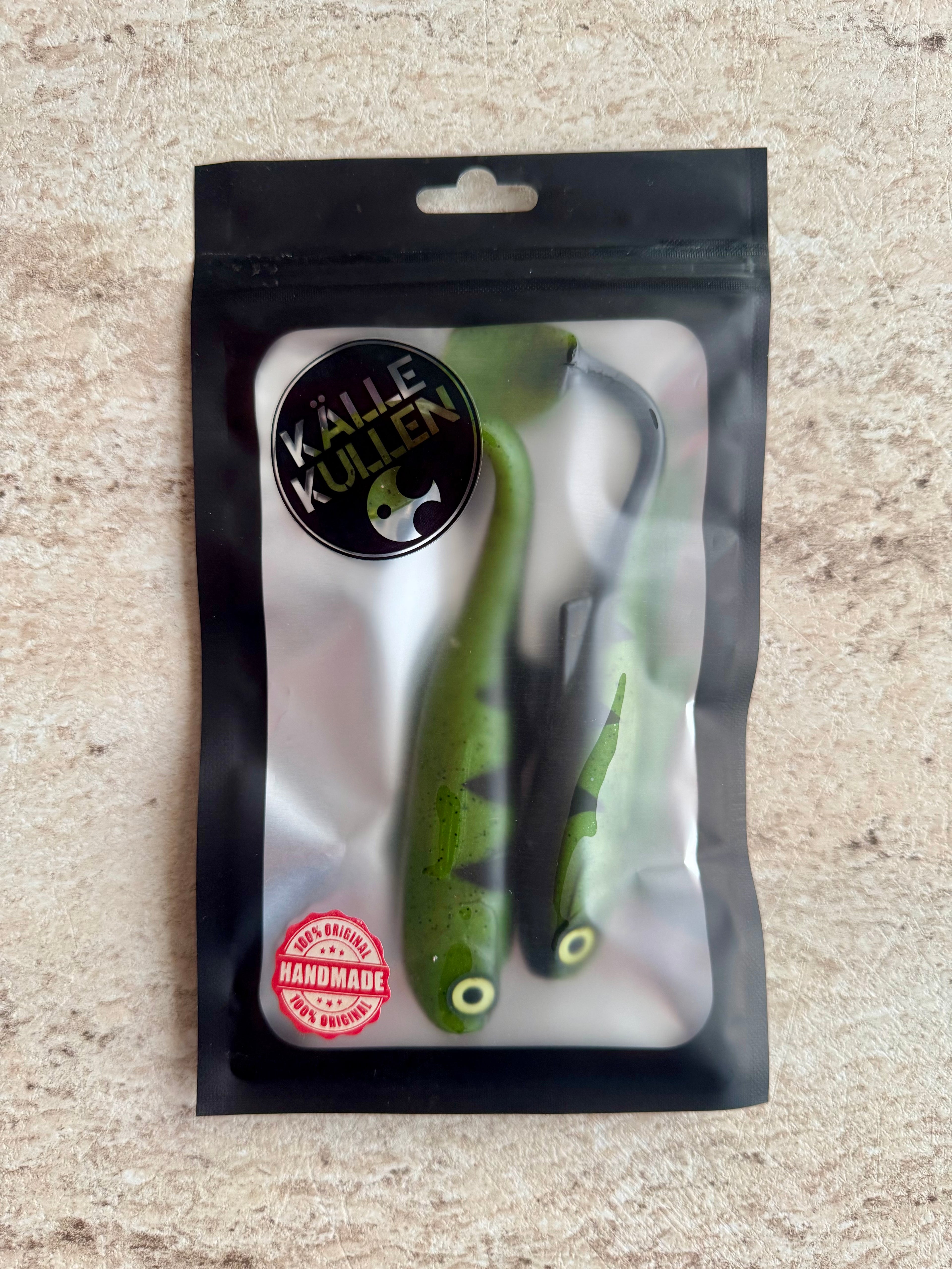 Nestro Shad 15cm 2-pack (Green Tiger)