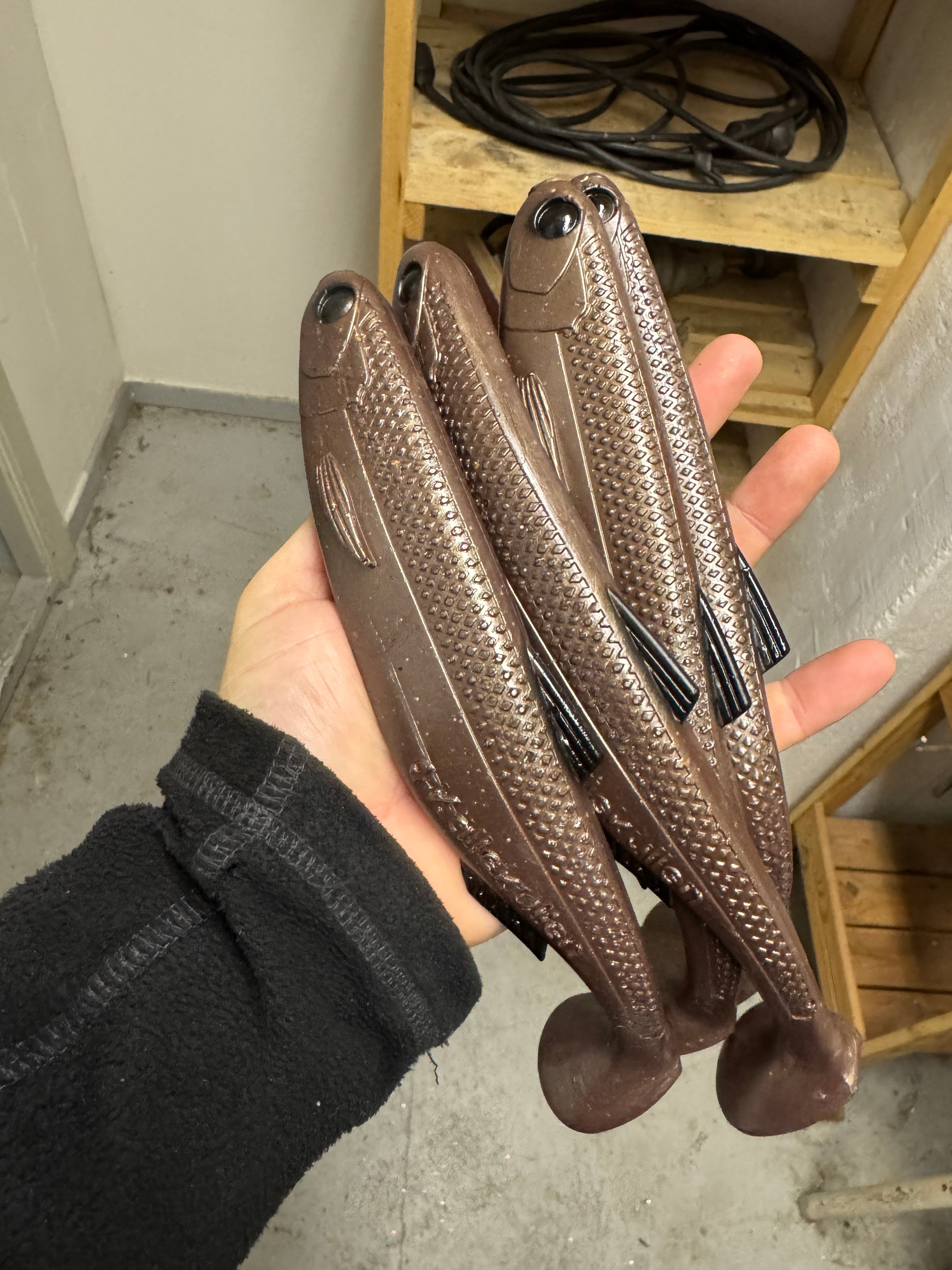 Slinko Shad 25cm - Chocolate Recycle