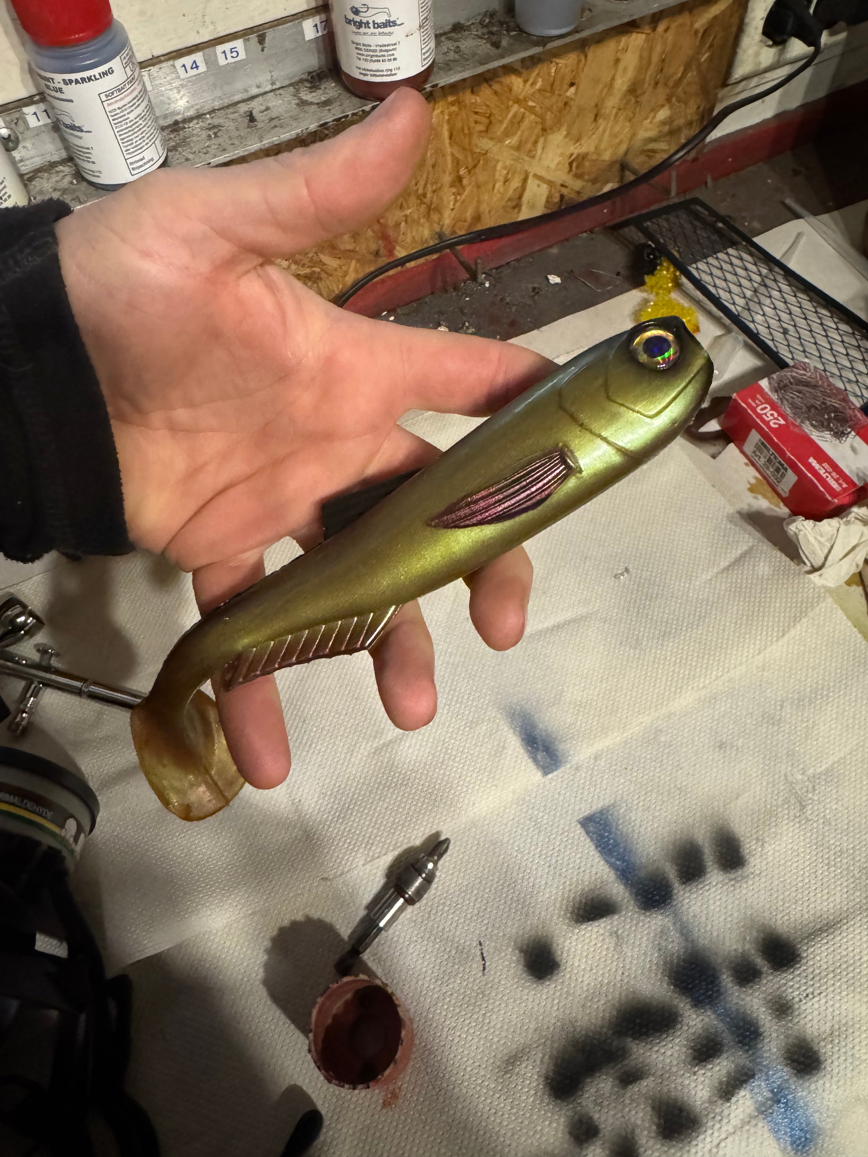 Nestro Shad 19cm - Green Goblin