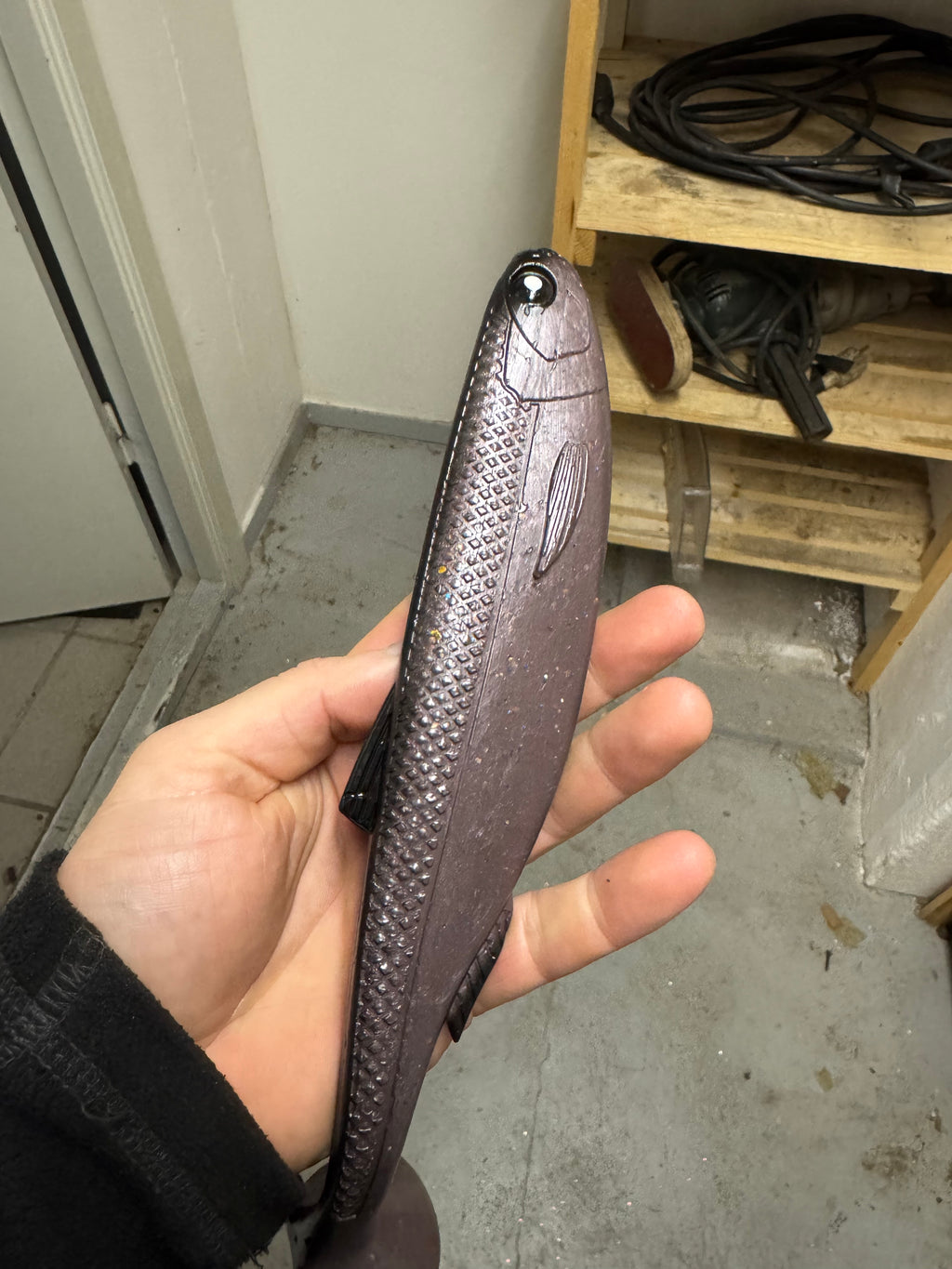 Slinko Shad 25cm - Dirty Purpur Recycle