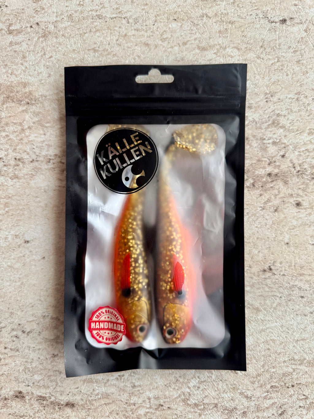 Nestro Shad 15cm 2-pack (Goldie)