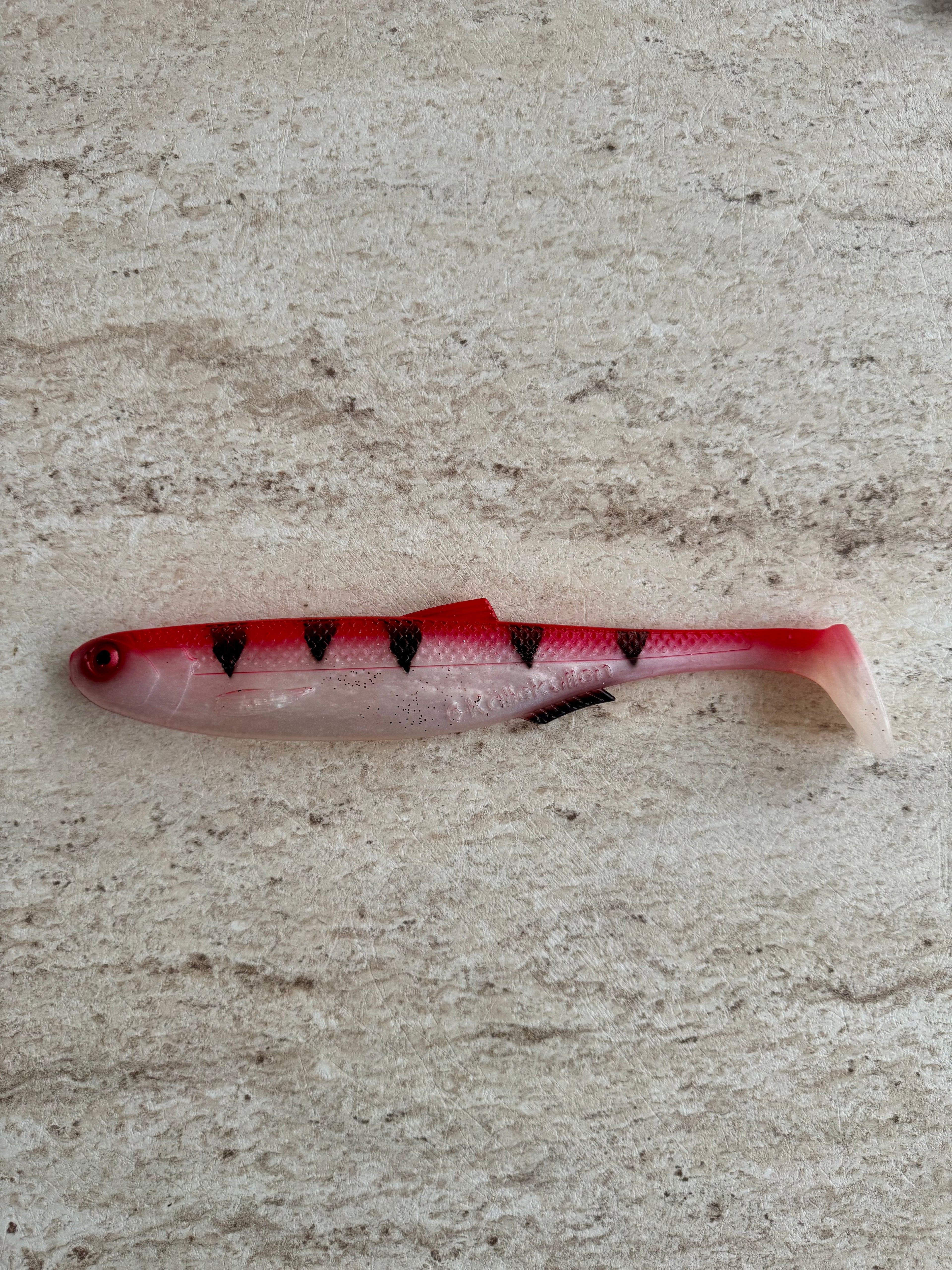 Slinko Shad 25cm (Red Head)