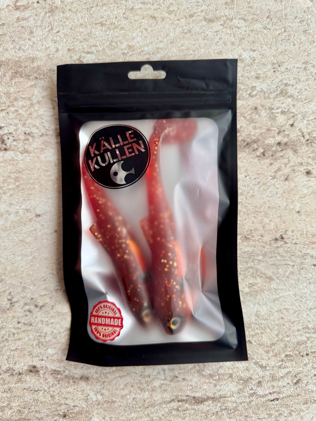 Nestro Shad 15cm 2-pack (Red Motoroil)