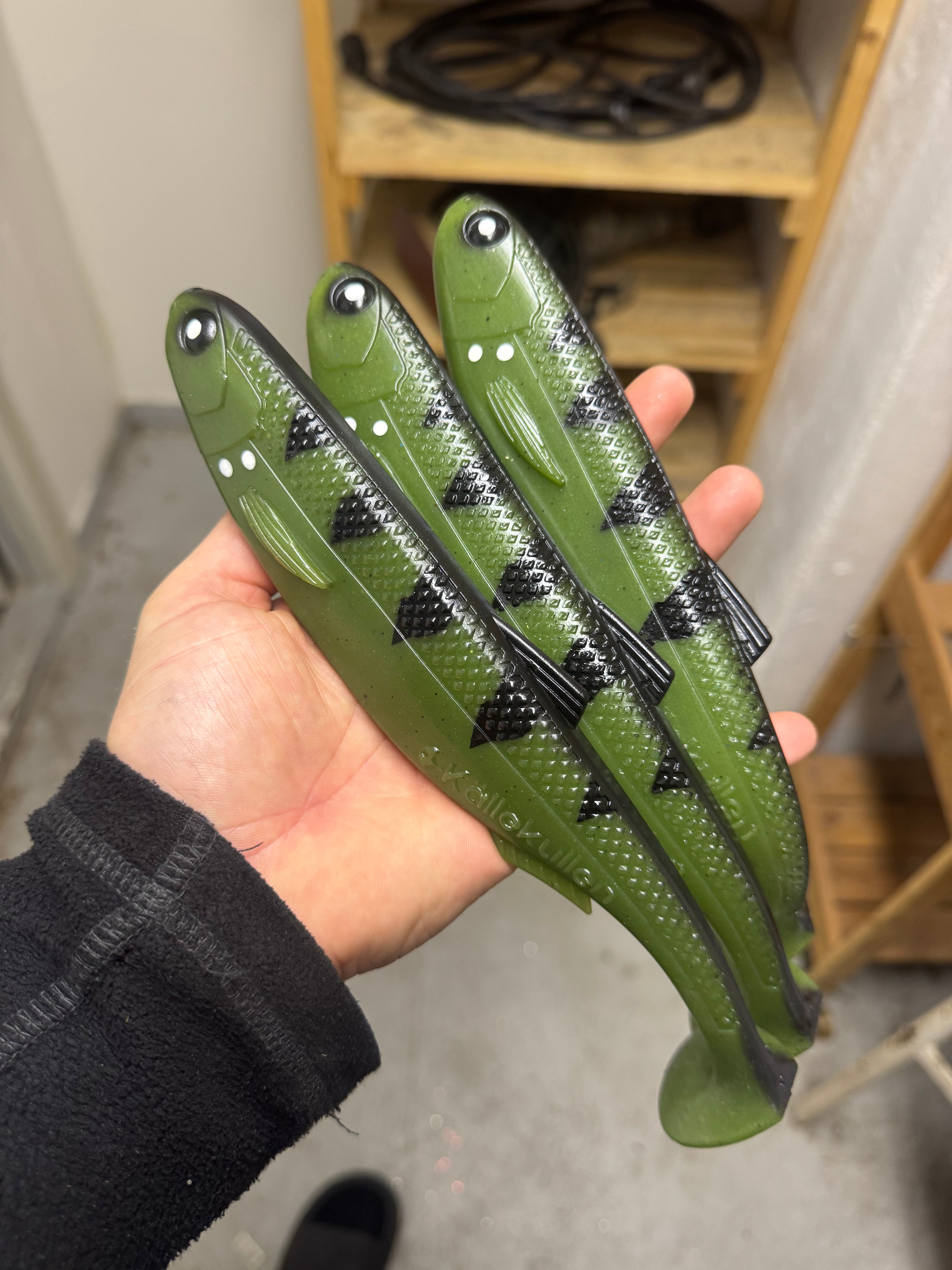 Slinko Shad 25cm - Green Tiger