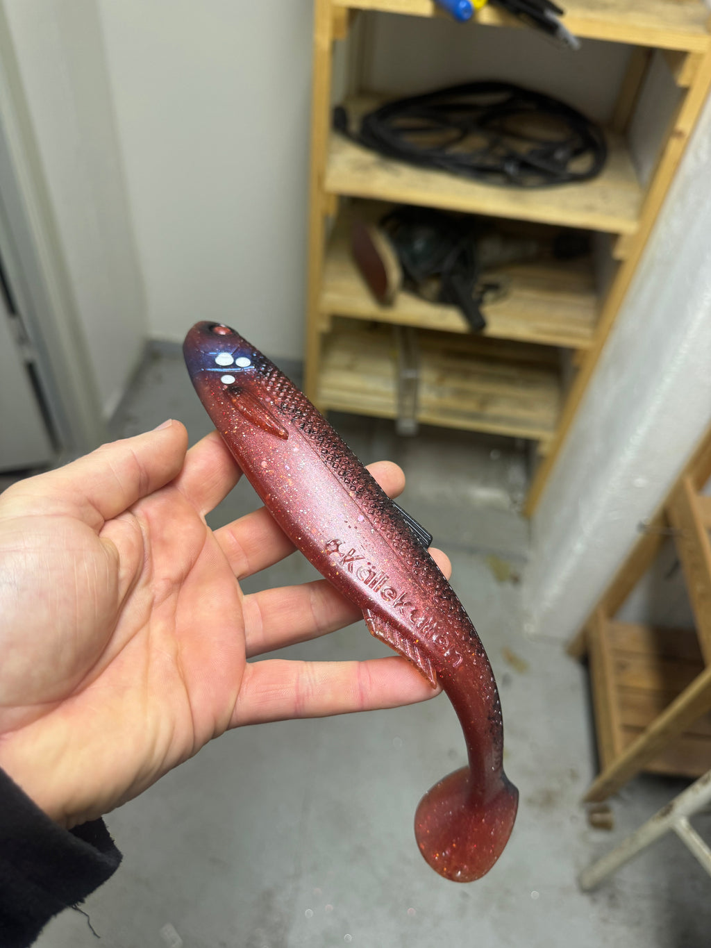 Slinko Shad 25cm - Red Ghost