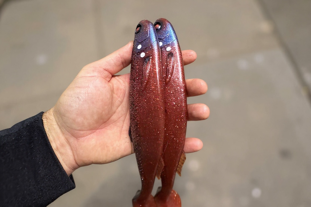 Slinko Shad 25cm - Red Ghost