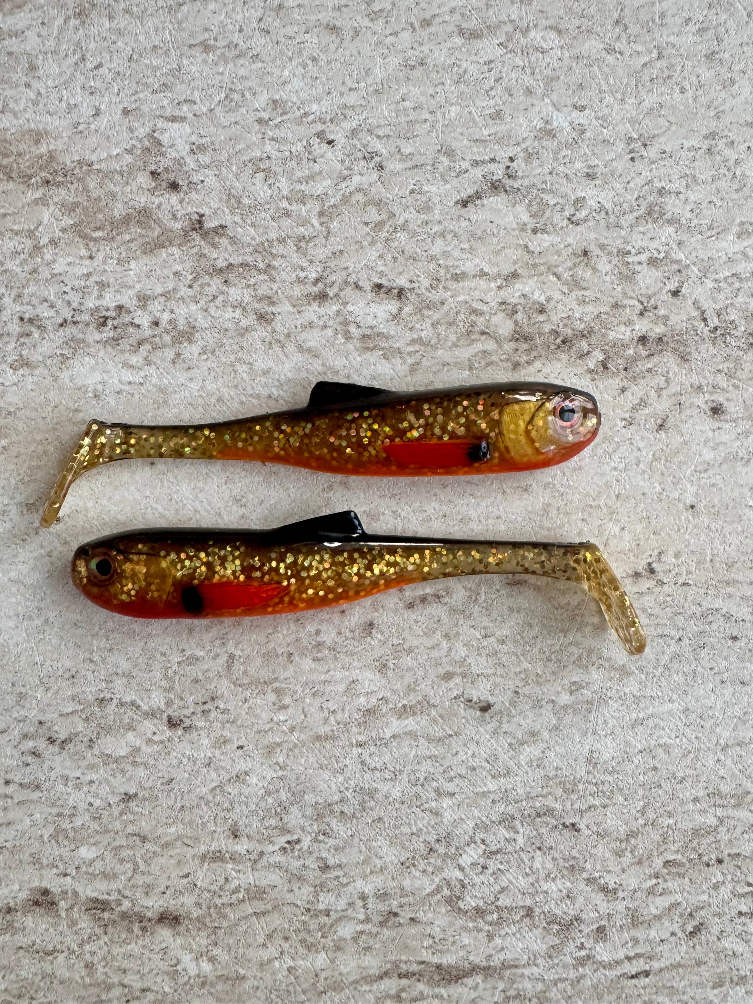 Nestro Shad 15cm 2-pack (Goldie)