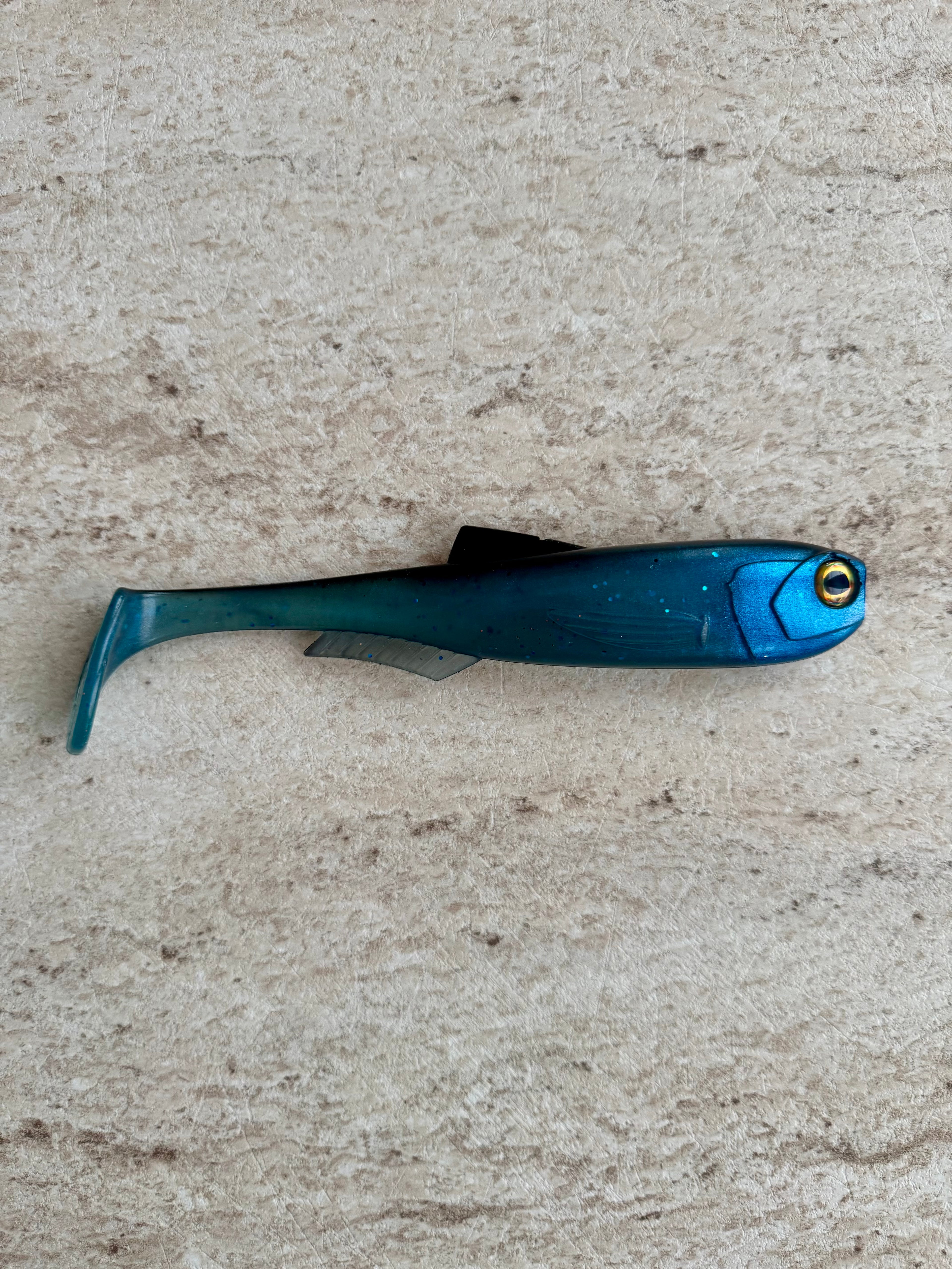 Nestro Shad 19cm (Shiny Blue)